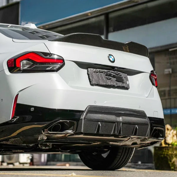 BMW G42 Carbon Fiber Rear Diffuser - M Performance Style – TOPSTH