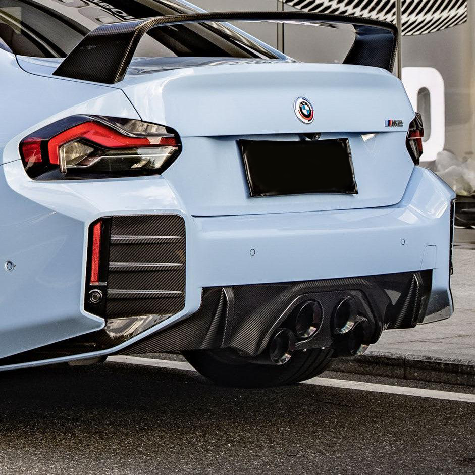 BMW Vorgefertigter Heckdiffusor aus Carbonfaser im M Performance-Stil für G87 M2 (2023+)