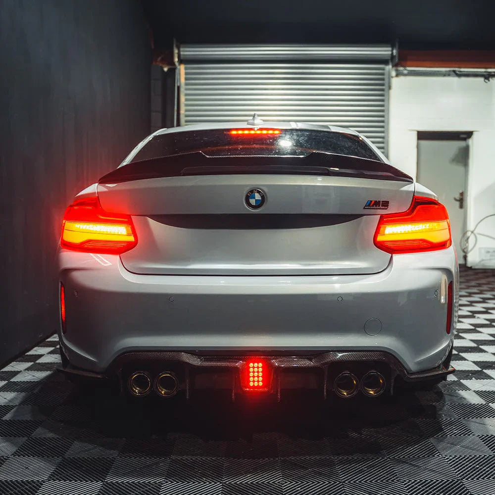 BMW Carbon Fiber DTM Style Rear Diffuser for F87 M2 – TOPSTH