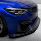 BMW F80 M3 F82 M4 Carbon Fiber Large GTS Style Front Splitter