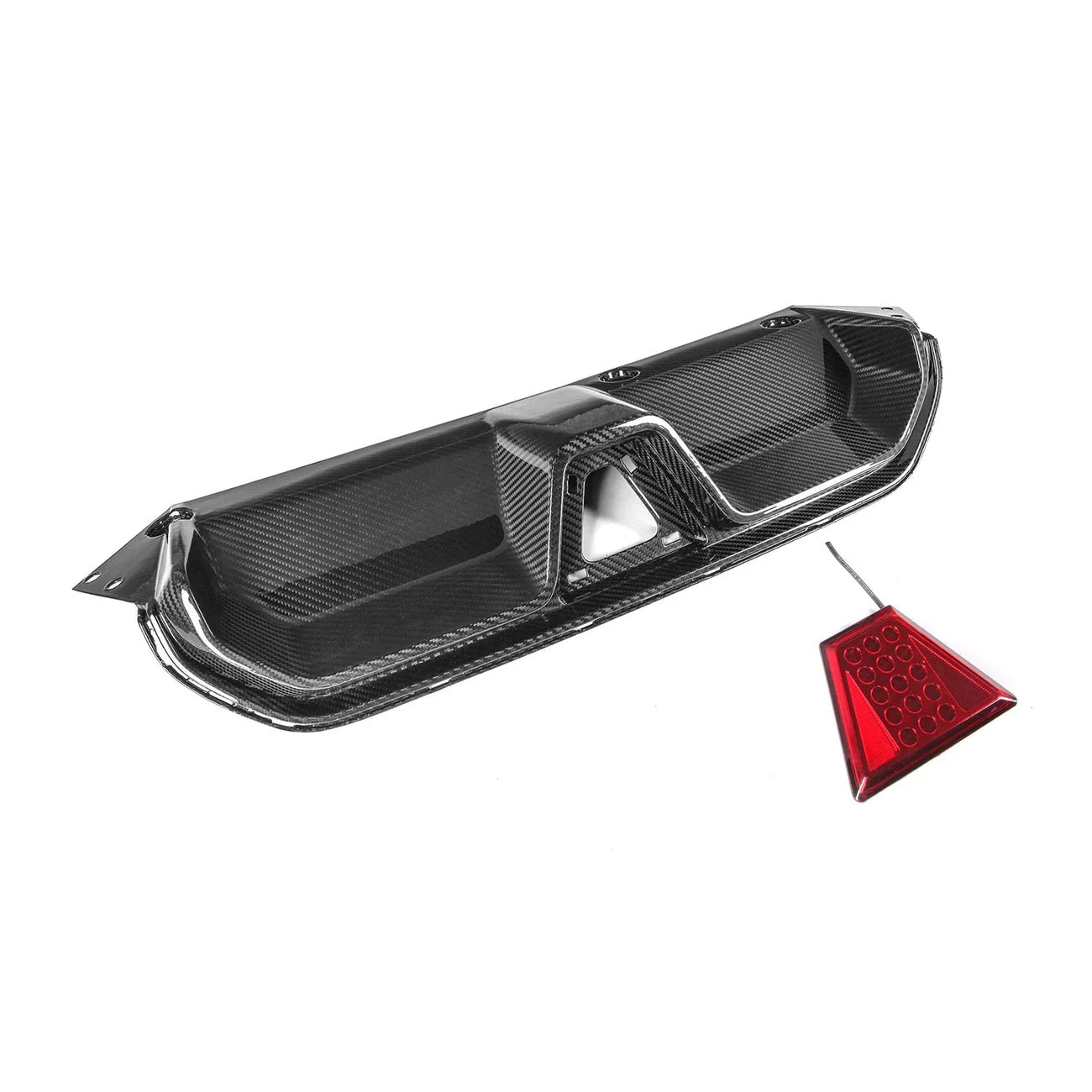 BMW Carbon Fiber CS Style Rear Diffuser for F90 M5 (2018-2023)