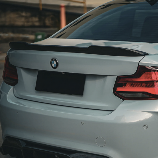 BMW Carbon Fiber CS Style Rear Spoiler for F22 & F87