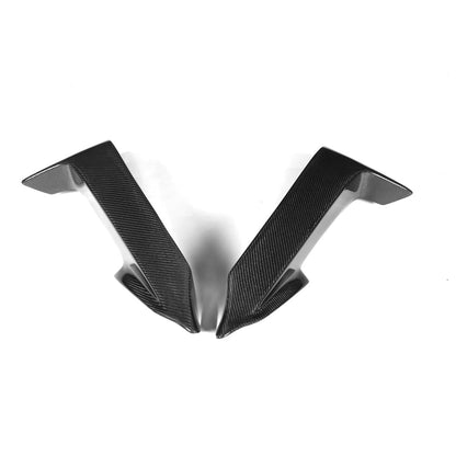 BMW Carbon Fiber M Performance Style Front Bumper Trim for F12