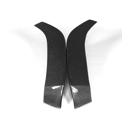 BMW Carbon Fiber M Performance Style Front Bumper Trim for F12