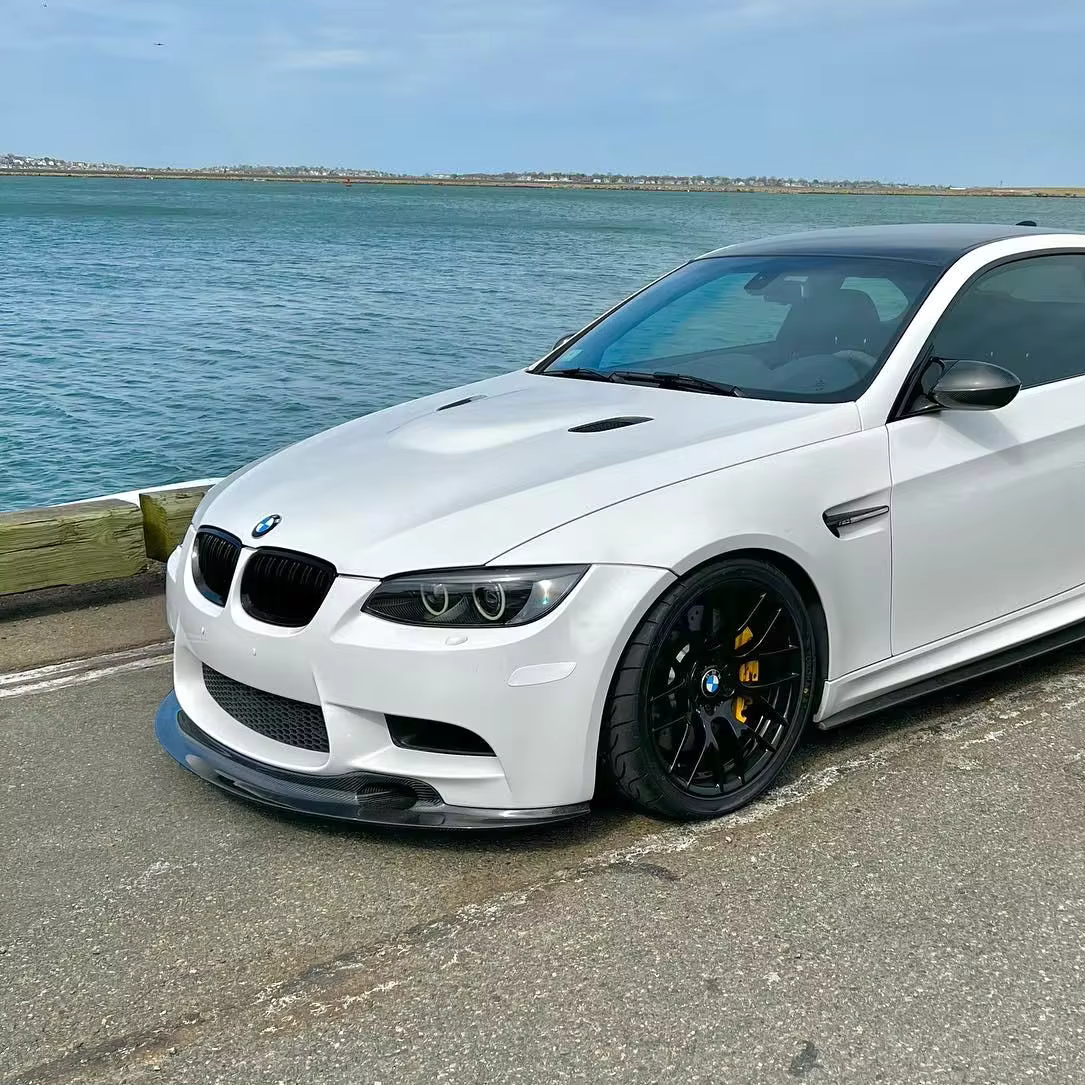 BMW E92 M3 GT4 Style Carbon Fiber Front Splitter
