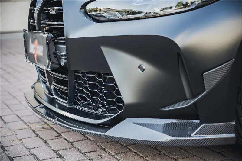 BMW Pre-Preg Carbon Fiber JCS Style Front Splitter for G80 M3 & G82 M4 Car Part Google Ads