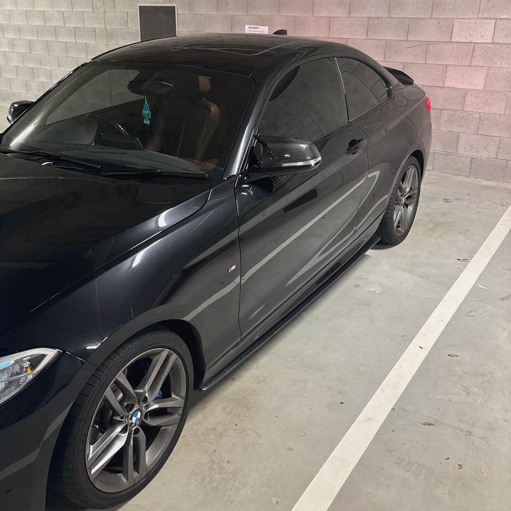 BMW F20 F22 Carbon Fiber M Performance Side Skirts – TOPSTH Designs