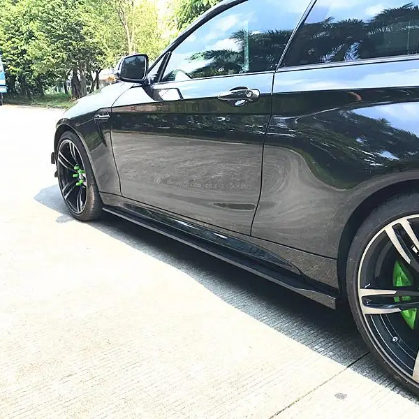 BMW F87 M2 Carbon Fiber Side Skirts - TOPSTH Designs