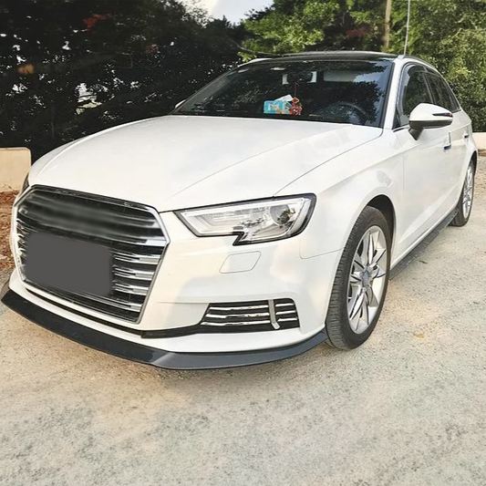 Audi 8V A3 Hatchback Standard FL Carbon Fiber Front Splitter