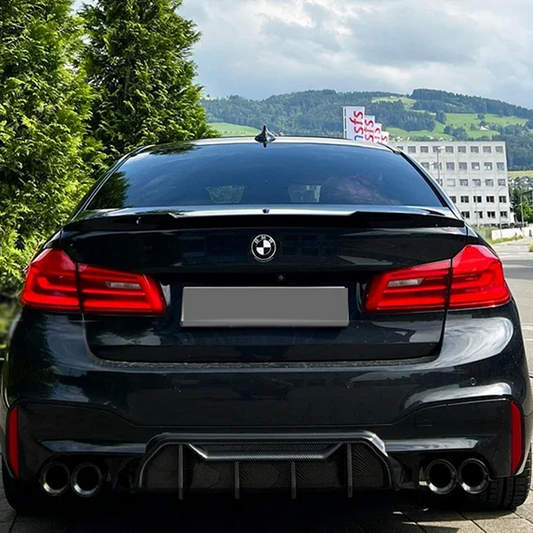 BMW G30 Gloss Black Rear Diffuser