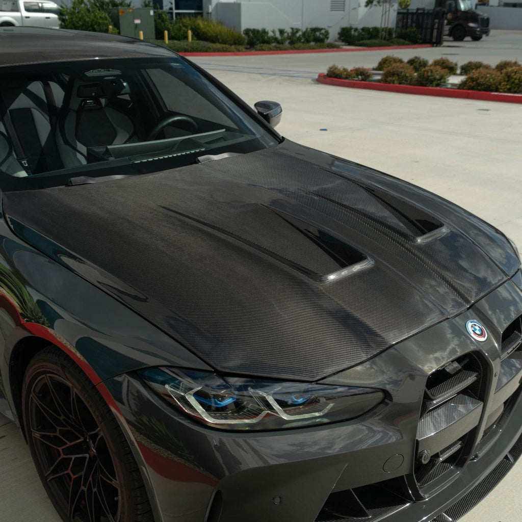 BMW Pre-Pregged Carbon Fiber TOPSTH Designs Hood for G80 M3 & G82 M4 Google Ads 3
