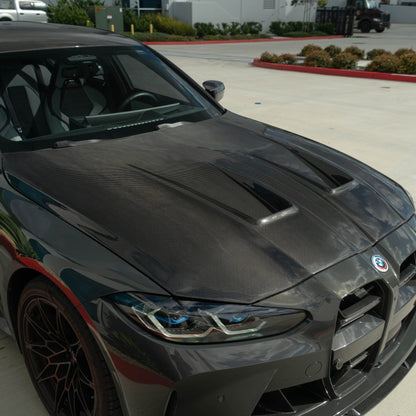 BMW Pre-Pregged Carbon Fiber TOPSTH Designs Hood for G80 M3 & G82 M4