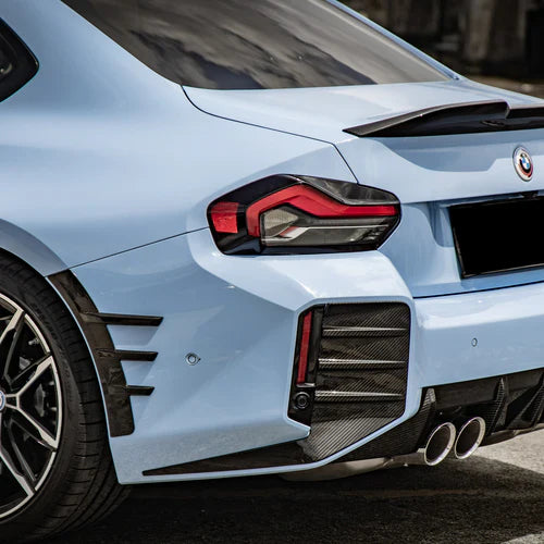 BMW G87 M2 Pre-Preg Carbonfaser-Heckstoßstangenverkleidung - M Performance Style