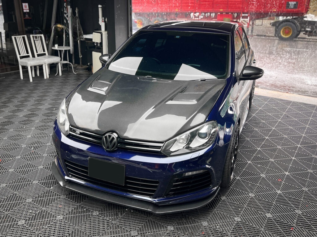 Volkswagen Golf MK6 ASPEC Style Carbon Fiber Hood