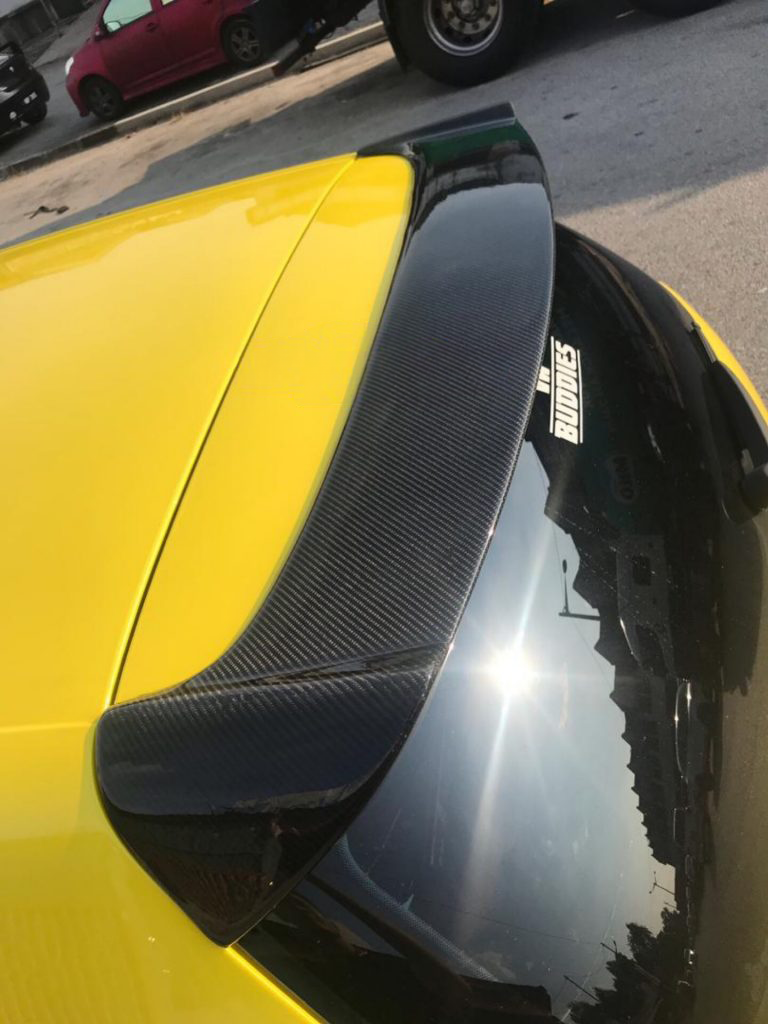 Volkswagen Golf MK6 GTI/R Carbon Fiber Osir Style Rear Spoiler (2008-2011)