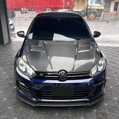 Volkswagen Golf MK6 ASPEC Style Carbonfaser-Motorhaube