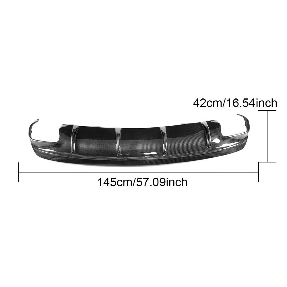Mercedes W117 CLA45 AMG Style Carbon Fiber Rear Diffuser