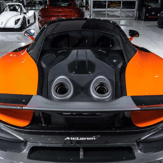 McLaren Pre-Pregged Carbon Fiber 600LT Rear Engine Cover