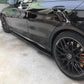 Mercedes W205 Carbon Fiber Side Skirts - TOPSTH Designs