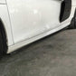 Audi Carbon Fiber ML Style Side Skirts for R8 Gen 1