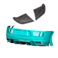 Audi R8 Gen 2 PFL Carbon Fiber Rear Lower Bumper Spats - TOPSTH Designs