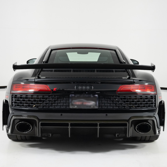 Audi Pre-Pregged Carbon Fiber Performance Style Rear Diffuser for R8 Gen 2 FL