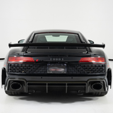 Audi Pre-Pregged Carbon Fiber Performance Style Rear Diffuser for R8 Gen 2 FL