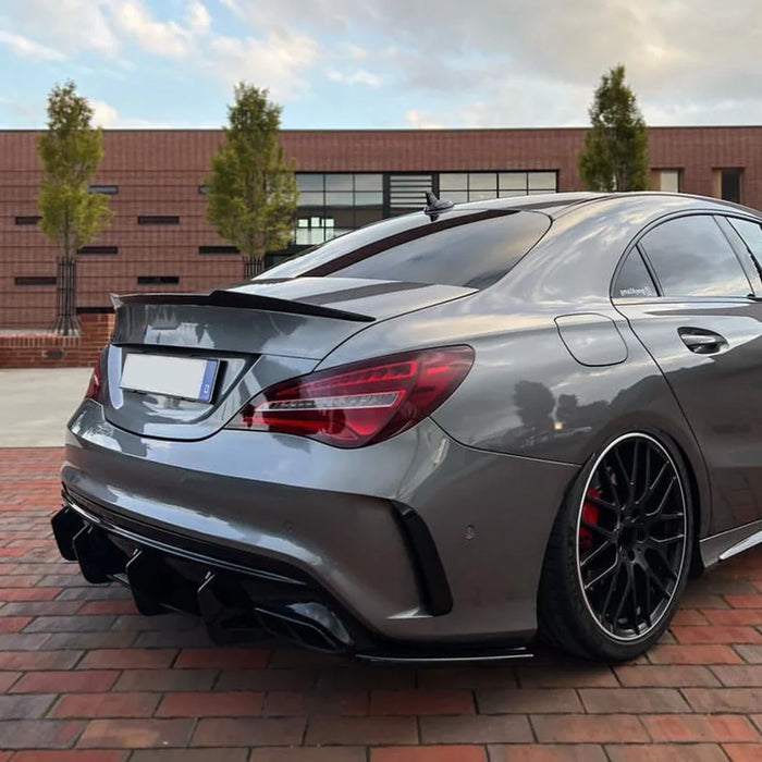 Mercedes Rear Diffuser Canards for W117 FL Google Ads 4