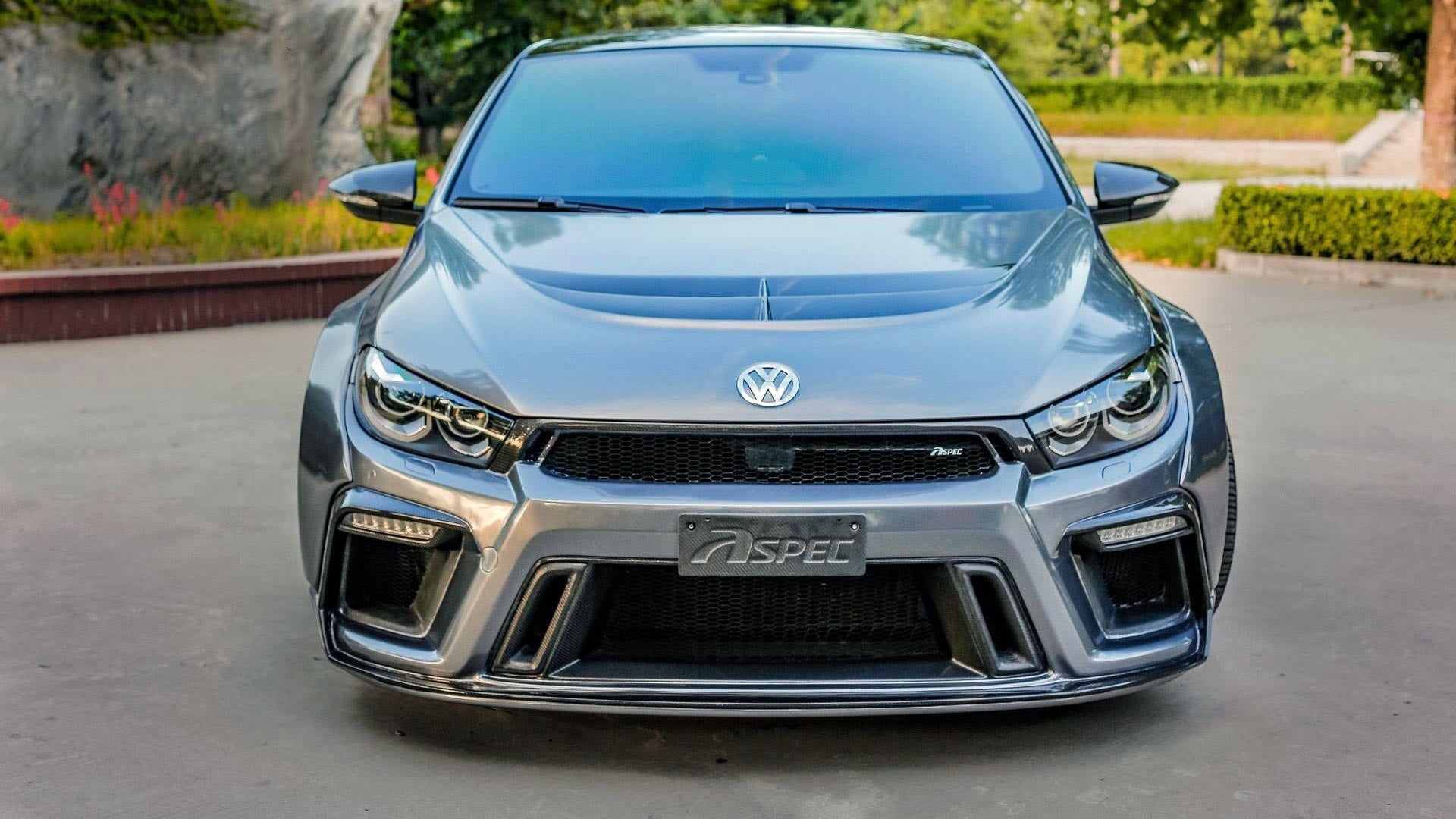 Volkswagen Scirocco 1S Carbon Fiber Widebody Kit - Aspec Style