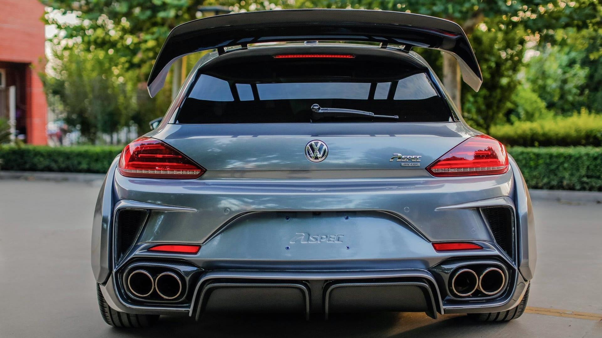Volkswagen Scirocco 1S Carbon Fiber Widebody Kit - Aspec Style