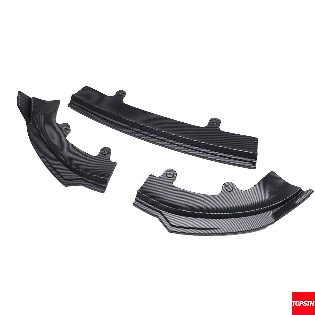 Tesla Model Y Juniper (2025+) ABS 3-Piece Front Lip for Enhanced Style & Aerodynamic Performance