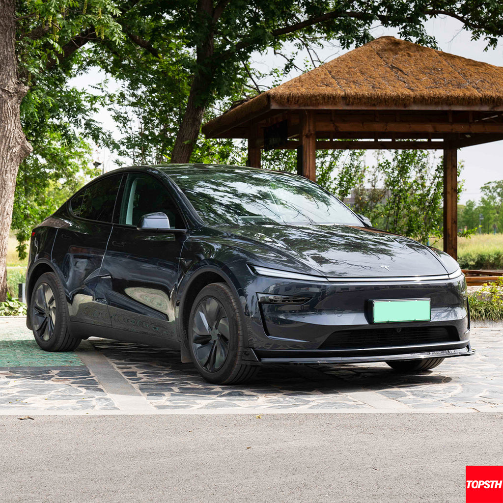 Tesla Model Y Juniper (2025+) ABS 3-Piece Front Lip for Enhanced Style & Aerodynamic Performance