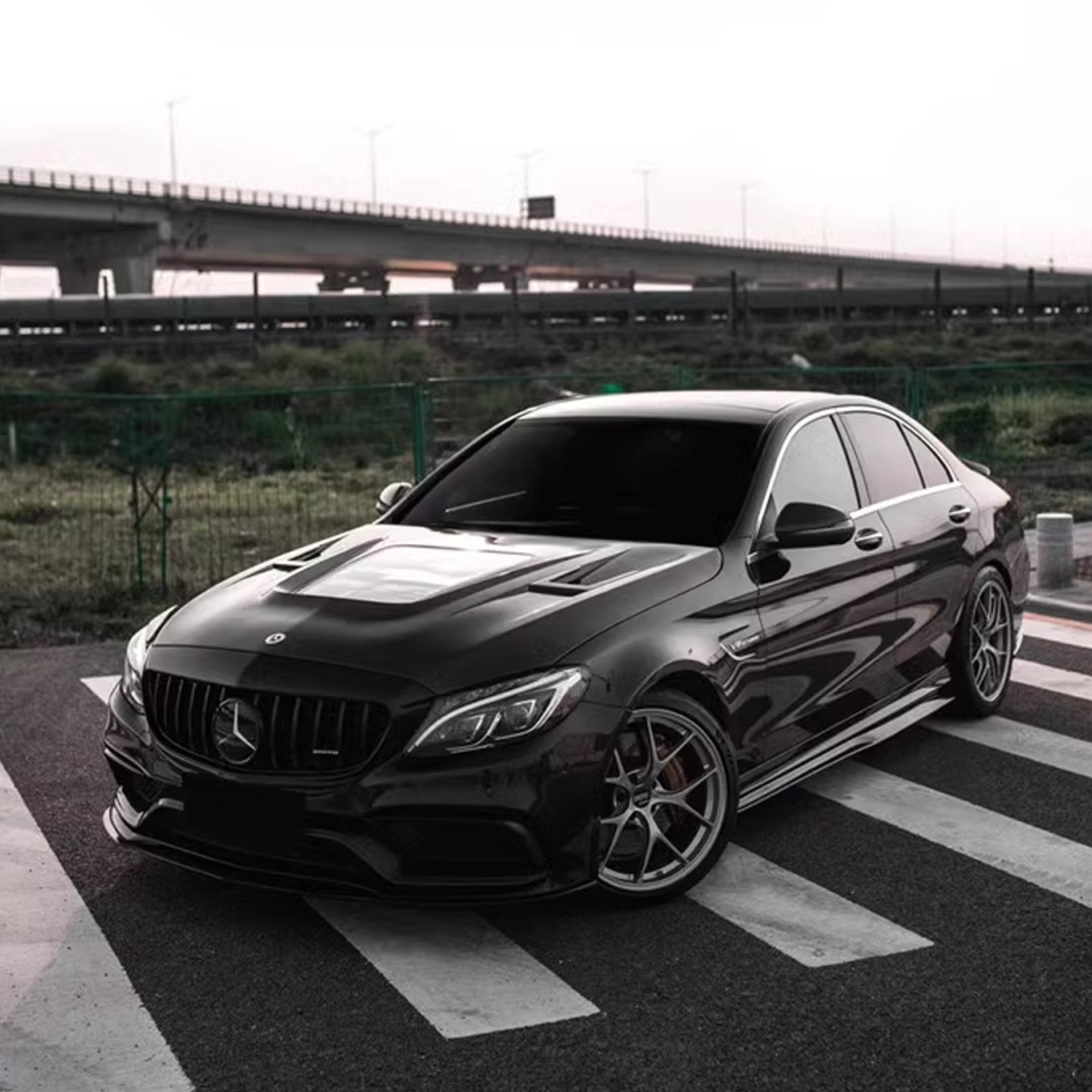 Mercedes W213 Carbon Fiber Hood - IMP Style Car Part Google Ads
