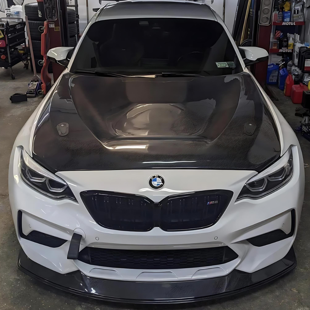 BMW F87 M2 & F22 & F20 Carbon Fiber GTS Hood - TOPSTH Designs