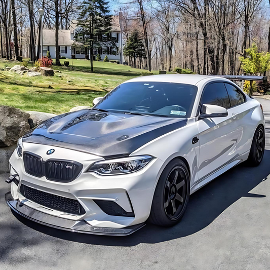BMW F87 M2 & F22 & F20 Carbon Fiber GTS Hood - TOPSTH Designs
