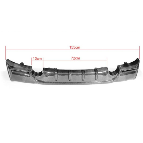 BMW F22 Carbon Fiber Rear Diffuser - M Sport Style Advertising Group 2