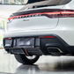 Porsche Macan 2022-2023 Pre-Preg Carbon Fiber Rear Diffuser with LED