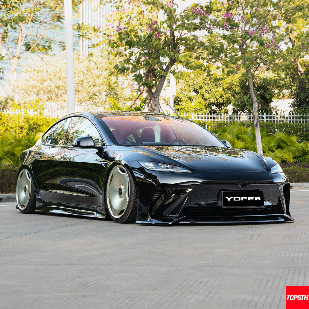 Tesla Model 3 (2024+) Yofer PP Injection-Molded Replacement Front Bumper for Custom Style & Perfect Fit