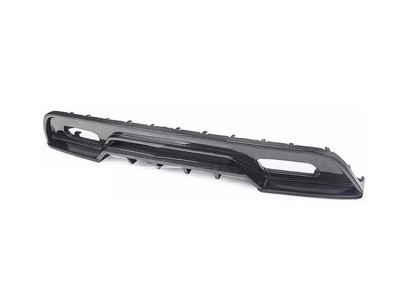 Mercedes W176 Carbon Fiber Rear Diffuser - Revozport Style