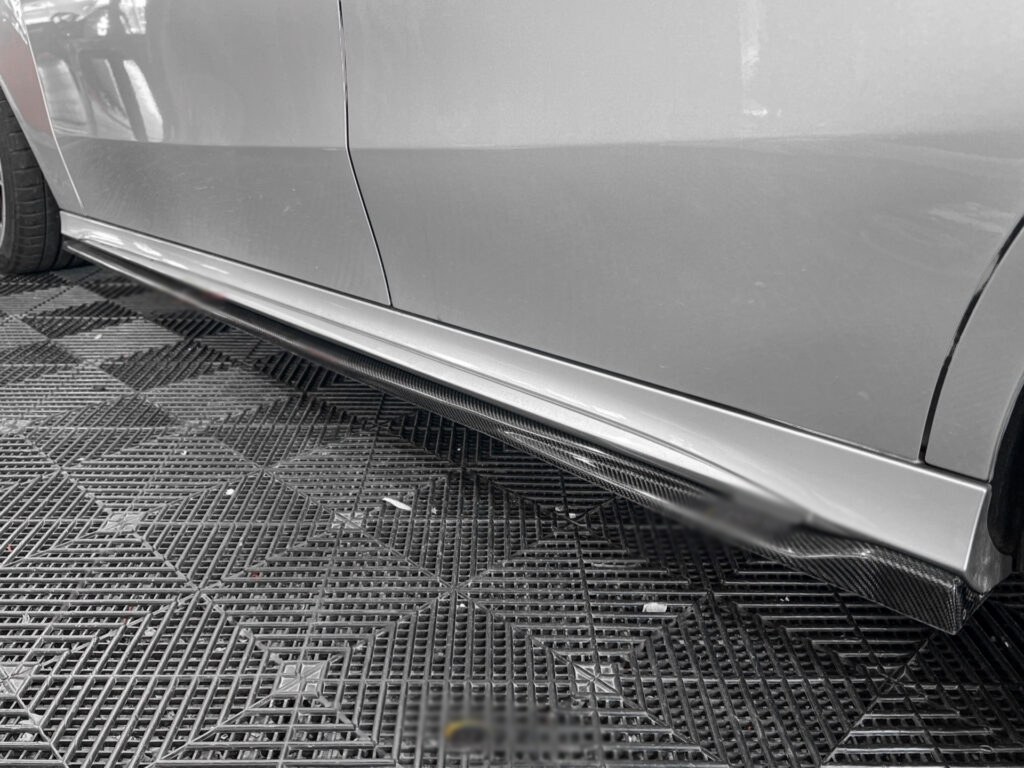 Mercedes W177 Carbon Fiber Side Skirts - TOPSTH Designs