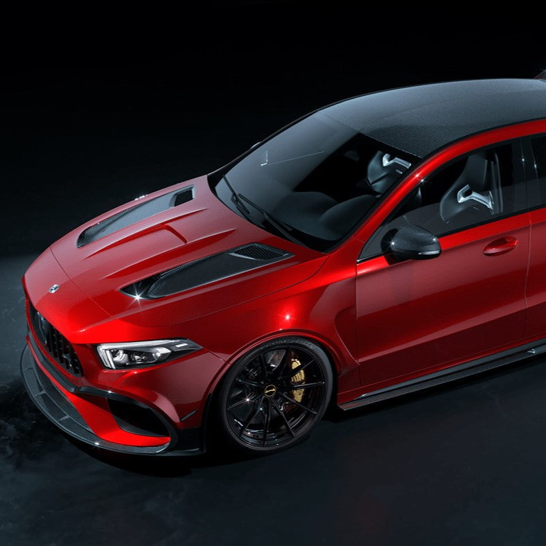 Mercedes W177 & W118 Carbon Fiber Hood - TOPSTH Designs