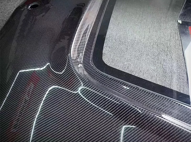 Mercedes W213 Carbon Fiber Hood - IMP Style