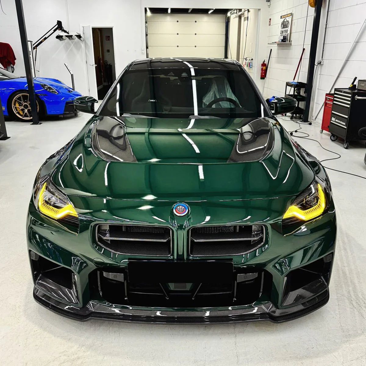 BMW Pre-Preg Carbon Fiber Alpha-N Style Frontgrill für G87 M2