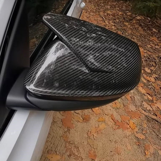 Audi Pre-Preg Carbon Fiber Mirror Caps for 4M RSQ8 (2019-2024)