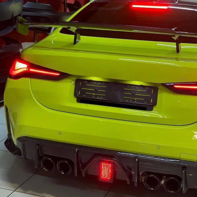 BMW Pre-Pregged Carbon Fiber TOPSTH Designs Rear Diffuser for G80 M3 &amp; G82 M4 (2020+)