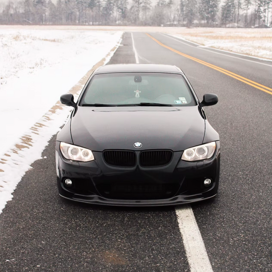BMW E92 & E90 LCI Carbon Fiber Front Splitter - Arkym Style