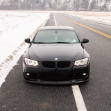 BMW E92 & E90 LCI Carbon Fiber Front Splitter - Arkym Style