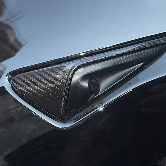 Tesla Pre-Preg Carbonfaser-Seitenkameraverkleidung für Modell 3 2016-2023