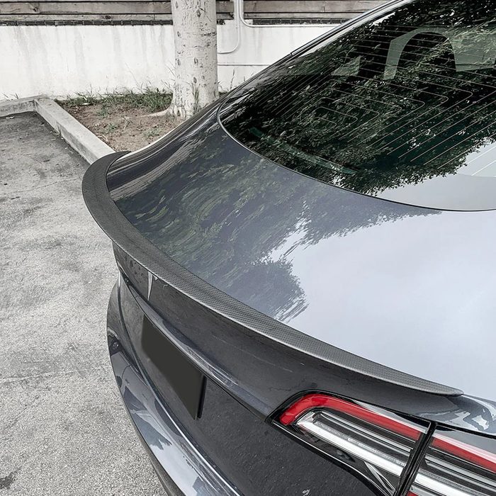 Tesla Carbon Fiber Performance Style Front Splitter for Model 3 2016-2023