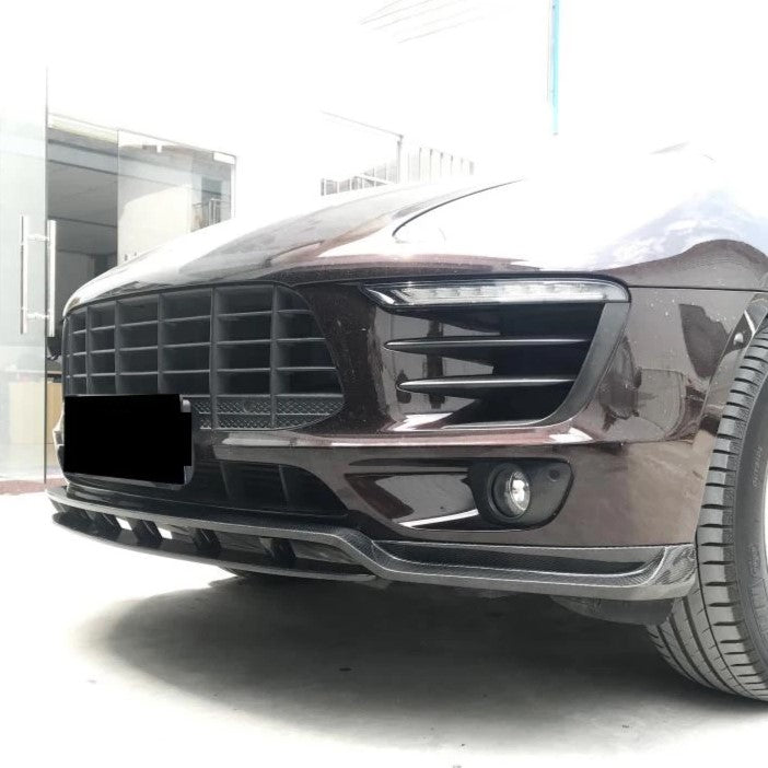 Porsche Macan 2014-2017 Carbonfaser-Frontsplitter